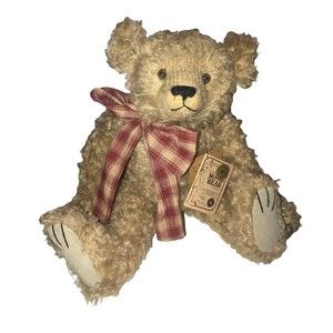 Boyds Bears Alexander M. Pattington 15” Mohair Bear, 1999, Hard to Find, Ltd Ed